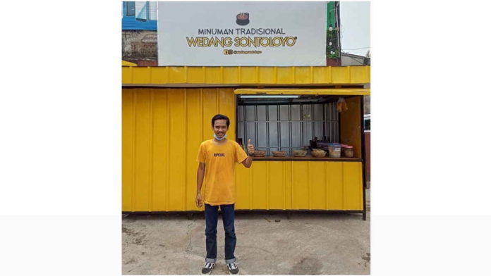 Ade Irsan Kenalkan Wedang Sontoloyo ke Millenial Banjar
