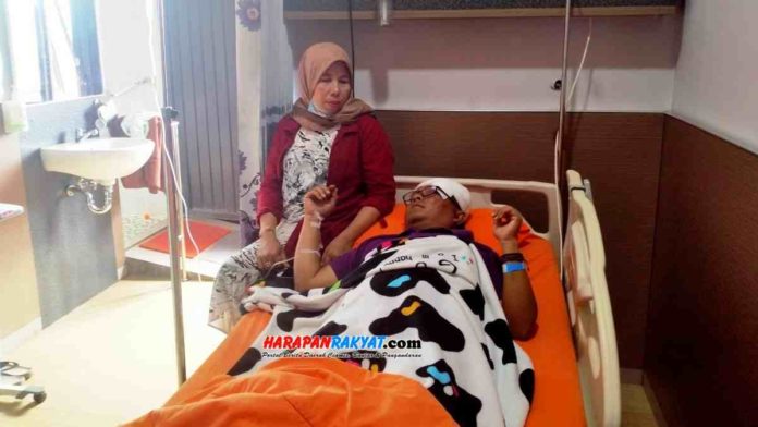 Anggota DPRD Ciamis, Aang Mulyadi, mengklarifikasi beredarnya informasi terkait dugaan kecelakaan dirinya akibat mabuk. Ia menegaskan bahwa berita tersebut tidak benar. Foto: Suherman/HR.