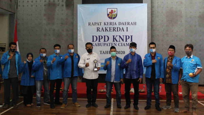 Bahas Program Kerja, DPD KNPI Ciamis Gelar Rakerda I Tahun 2020