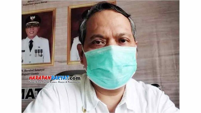 Camat Baregbeg Ciamis Imbau Masyarakat Tetap Semangat Terapkan Prokes