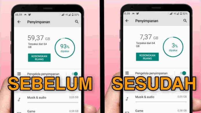 Cara Mengosongkan Penyimpanan HP Android