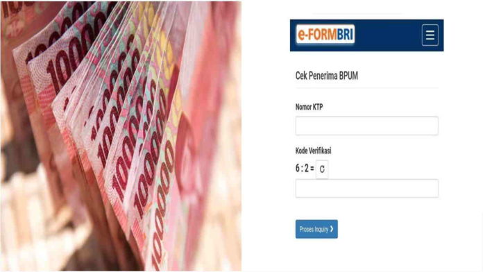 Cek Penerima BLT BPUM Mudah Lewat Eform BRI, Begini Caranya!