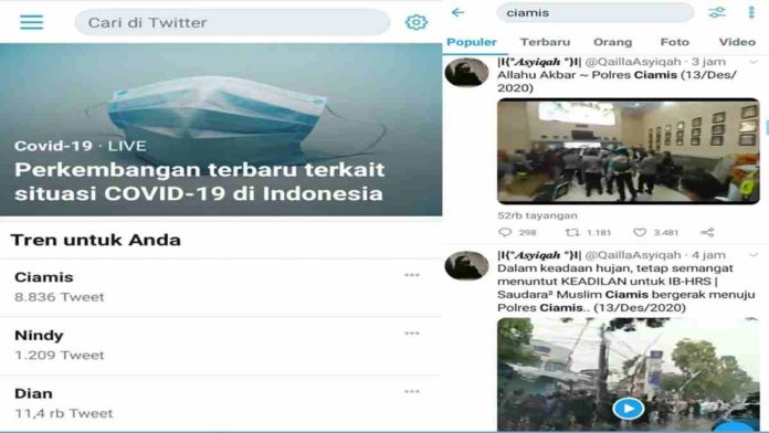 Ciamis Trending Topik Twitter