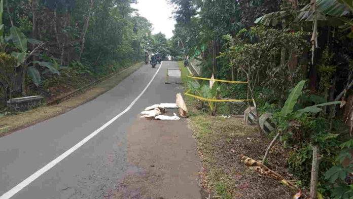 Gorong-gorong di Jalan Jatinagara Ciamis Amblas