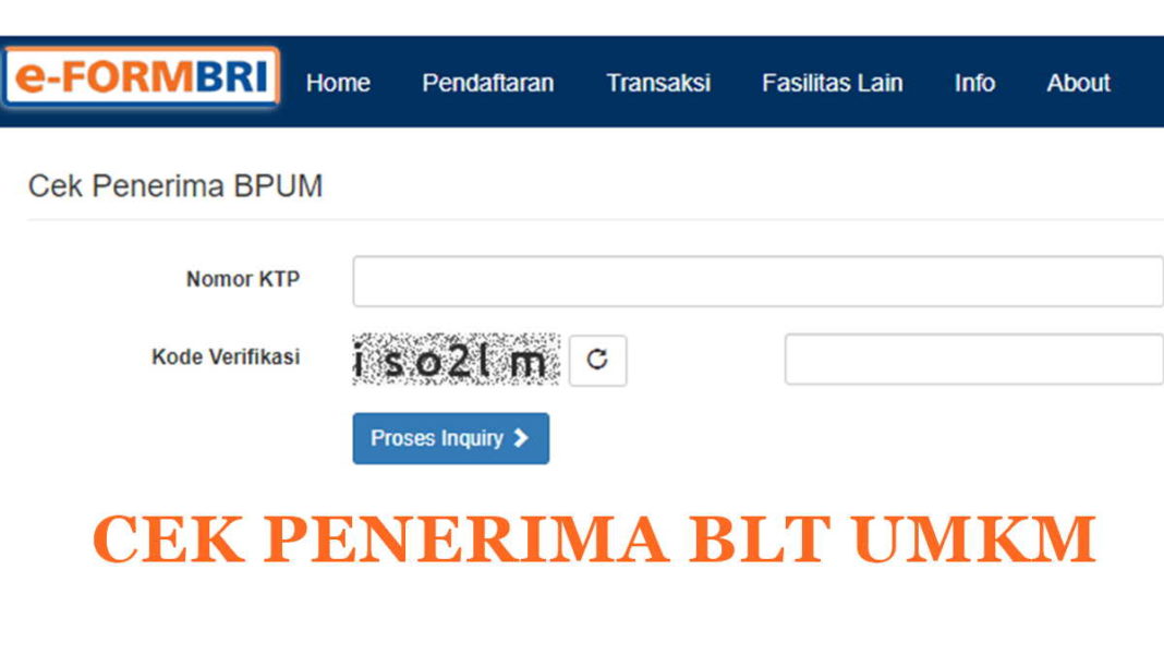 Form Bri Umkm 2023