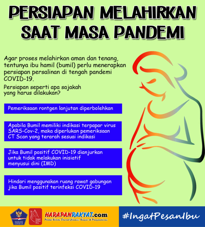 Persiapan Bumil Melahirkan Saat Masa Pandemi Covid-19