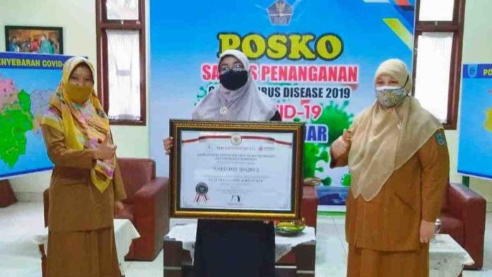 PKM Banjar 3 Raih Penghargaan WBK dan WBBM dari Kemenpan RB