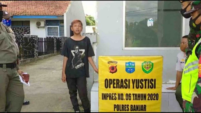 Pelanggar Prokes di Banjar