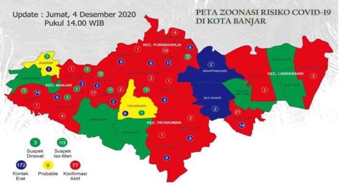 Korban Covid-19 meninggal Kota Banjar