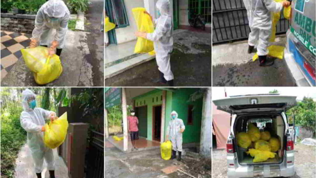 Petugas Puskesmas Mangkubumi Tasikmalaya Tiap Hari Bersihkan Limbah Medis Covid-19