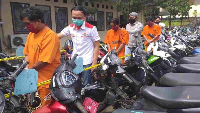 Polres Ciamis amankan komplotan curanmor