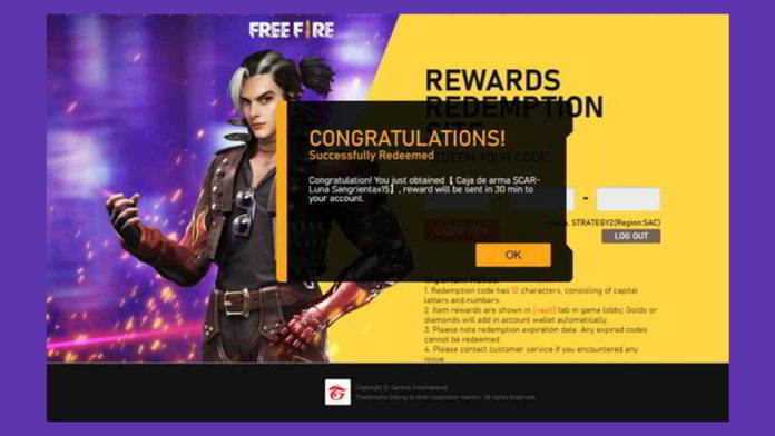 Redeem Code FF Desember