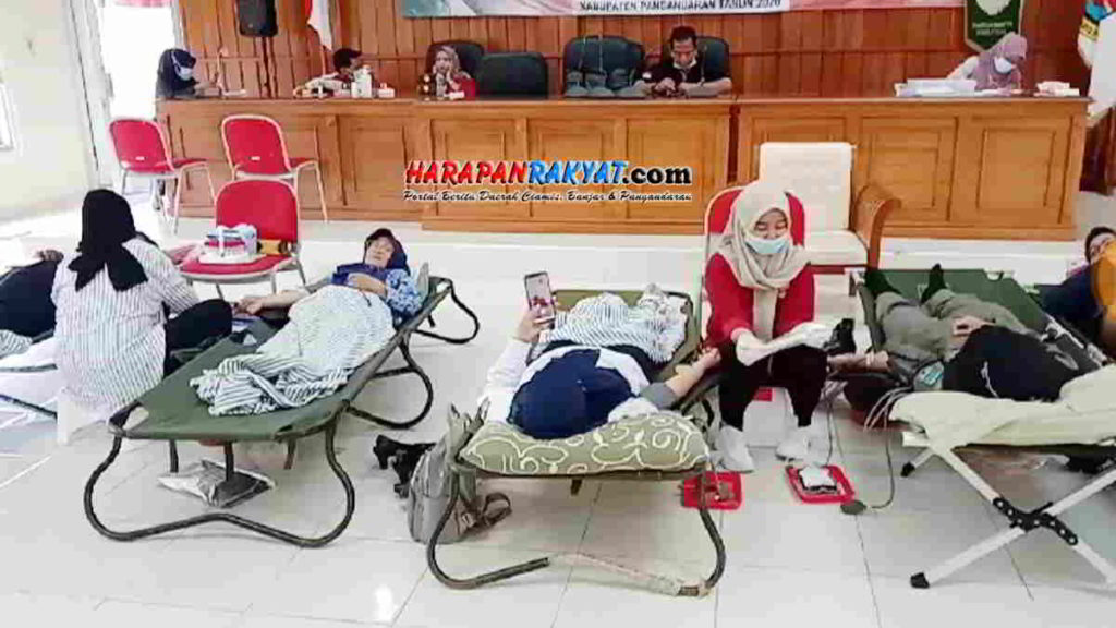 Sumbangsih Pegawai Pemkab Pangandaran Menambah Stok Darah di RSUD Pandega