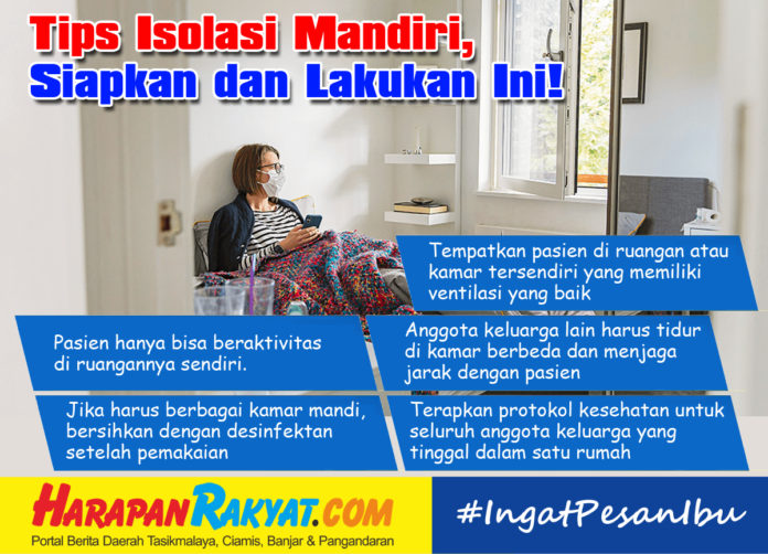 Tips Isolasi Mandiri