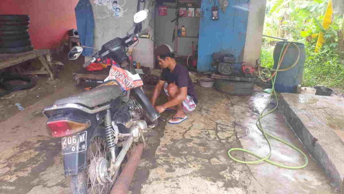 Terdampak Pandemi, Bengkel Motor di Ciamis Alami Penurunan Omzet