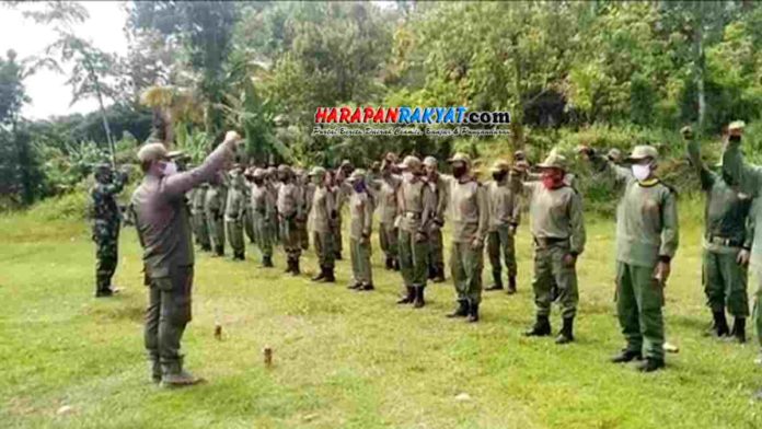 Tumbuhkan Jiwa Korsa, Satlinmas di Kota Banjar Digenjot Pelatihan Fisik