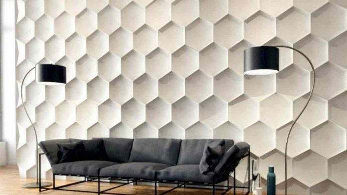 Wallpaper Dinding 3D Dengan Berbagai Model yang Estetik