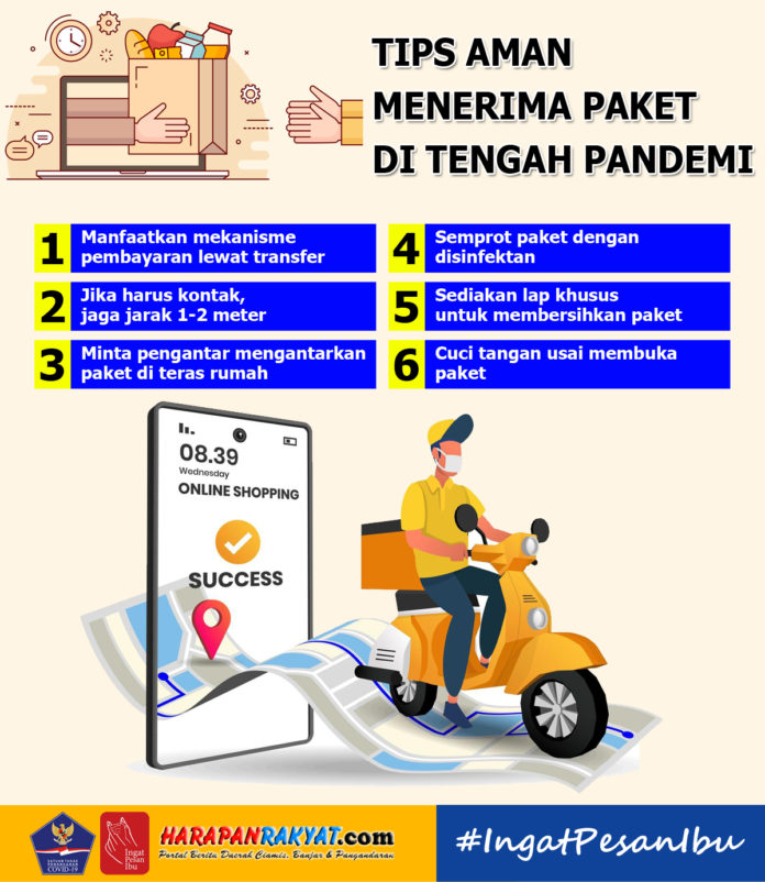 Tips Aman Menerima Paket di Tengah Pandemi