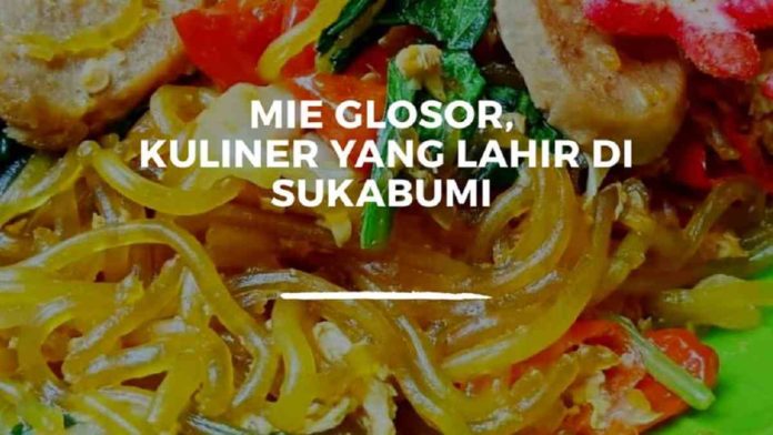Mie Glosor Khas Bogor