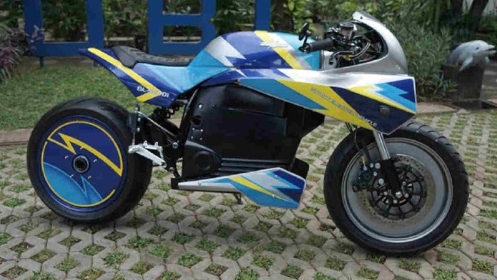 Motor Listrik Neo Cafe Racer Menjadi Desain BL-SEV01 Indonesia
