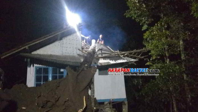 5 Rumah di Salawu Tasikmalaya Tersapu Angin Puting Beliung