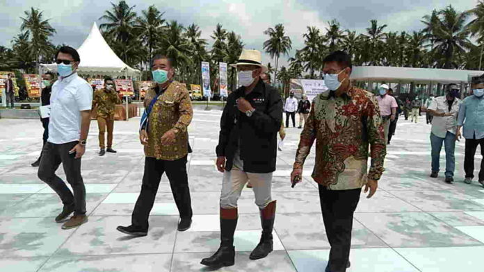 Gubernur Emil Sarankan Pemkab Pangandaran Pakai Mobil Listrik
