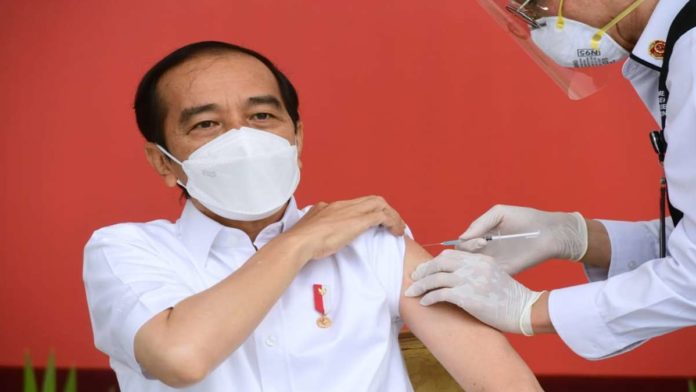 Jokowi Vaksin Sinovac