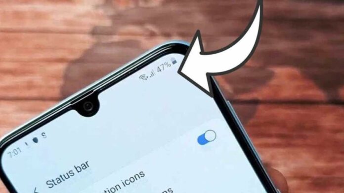 Menampilkan Persentase Baterai Samsung