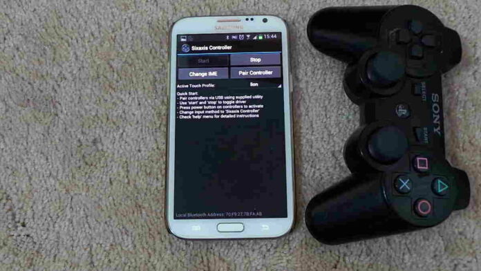 Menghubungkan Stick PS3 ke Android