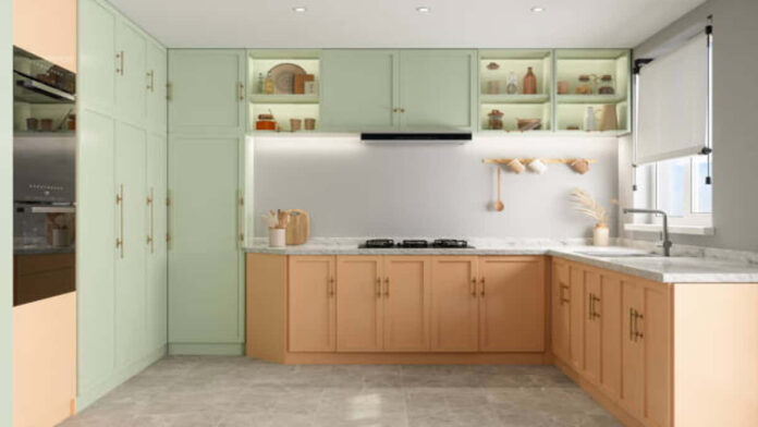 Model Lemari Gantung Dapur Kecil