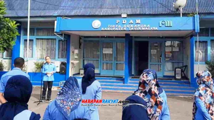 PDAM Tirta Sukapura Kabupaten Tasikmalaya rugi Rp 300 juta akibat pandemi. Foto: Apip Wilianto/HR.