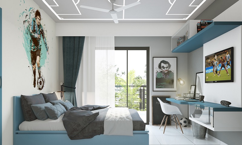 Plafon PVC Kamar Tidur