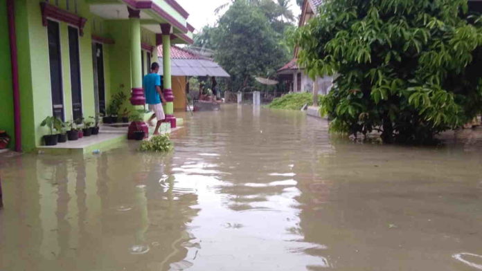 Ratusan Rumah di Tunggilis Pangandaran Terendam Banjir