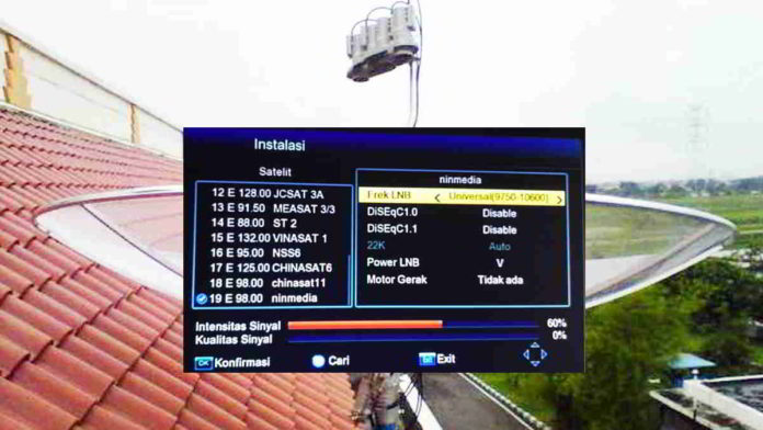 Sinyal Parabola Hilang Baik Telkom dan Palapa