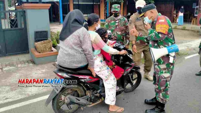Warga Pangandaran Patuh Prokes