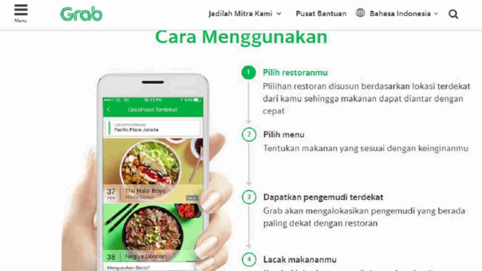 cara daftar grabfood