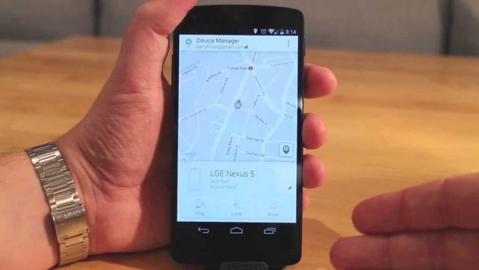 Menggunakan Android Device Manager