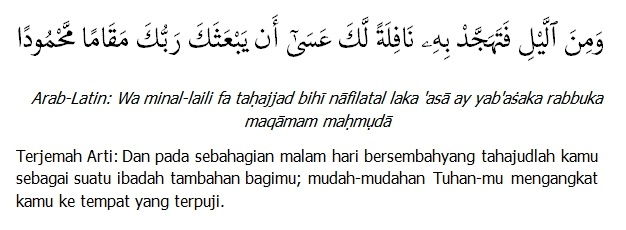 Niat Sholat Tahajud dan Tata Cara Melaksanakannya