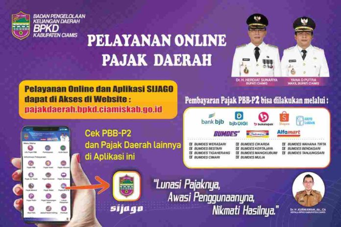 Bupati Ciamis Apresiasi Inovasi Layanan Pajak BPKD