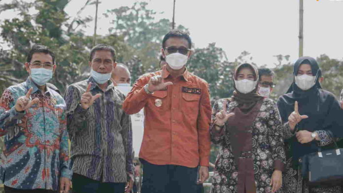 Bupati Ciamis Apresiasi Pembangunan Taman Baca Gajah Dawuan di Kawali