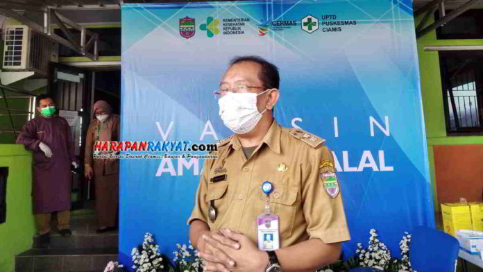 Bupati Ciamis Gagal Suntik Vaksin Covid-19