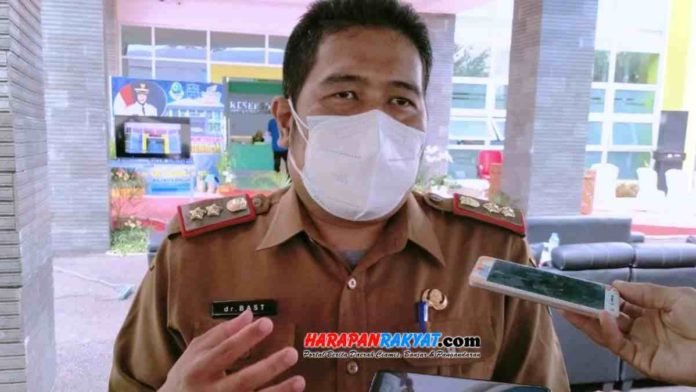 Sudah vaksin masih terpapar Covid-19, ini penjelasan Kepala Dinkes Kota Banjar, dr. Andi Bastian. Foto: Muhlisin/HR.