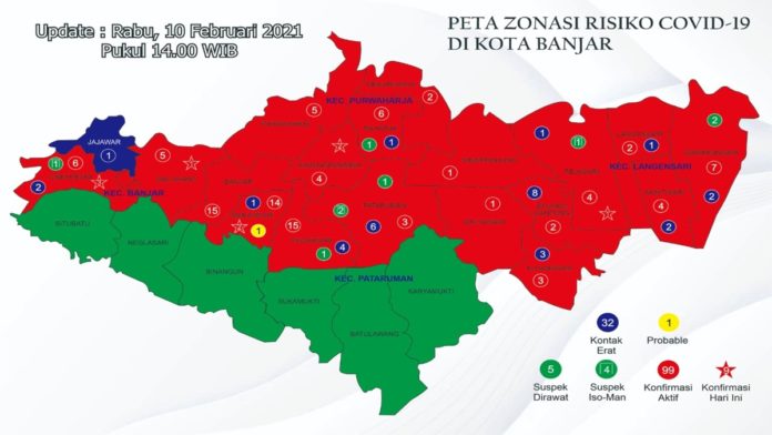 Warga Kota Banjar Terpapar Corona