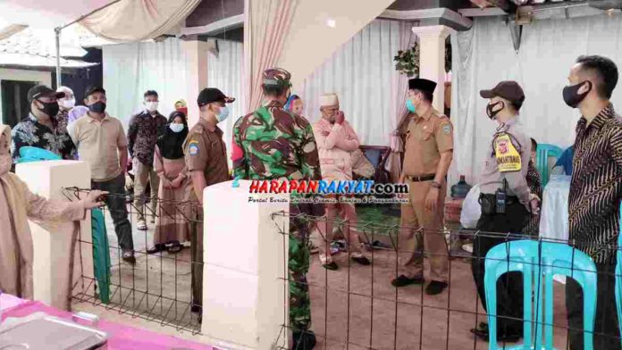 Tim Satgas Kota Banjar Bubarkan Resepsi Pernikahan Warga