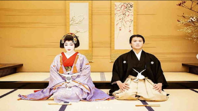 Potret Syahrini Dandan Ala Geisha