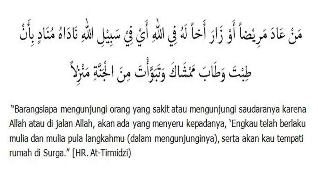 Adab Menjenguk Orang Sakit