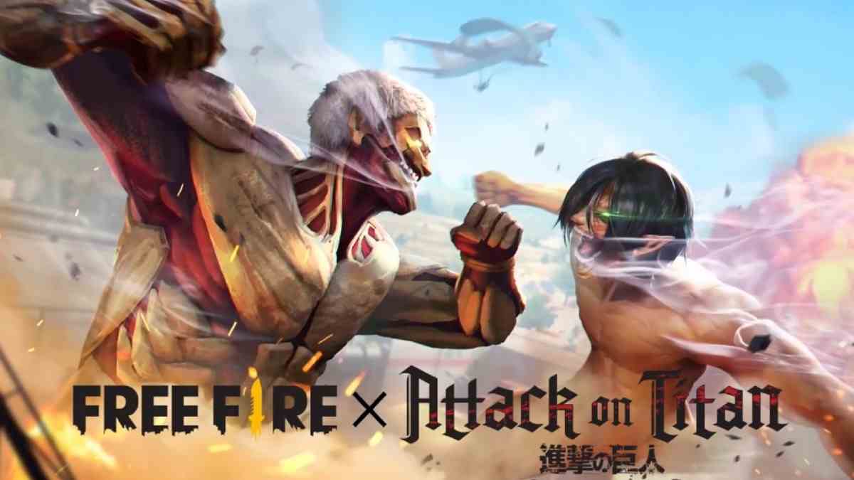 Free Fire Kolaborasi Attack On Titan