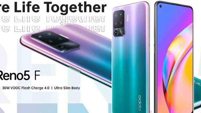 HP Oppo Reno5 F Terbaru