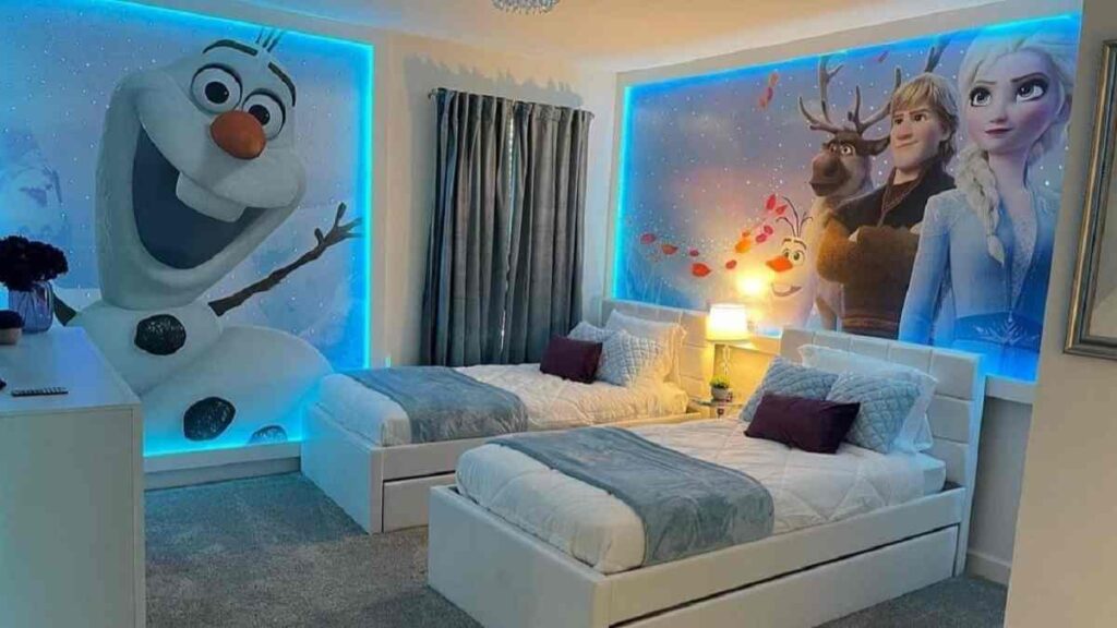Kamar Anak Frozen yang Indah dan Nyaman, Ini Inspirasinya