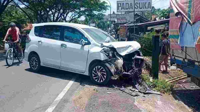 Kecelakaan di Jalan Raya Pangandaran